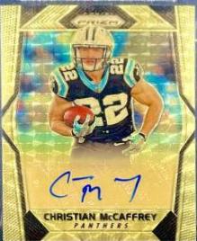 Christian McCaffrey [Gold Vinyl] #RA-CM