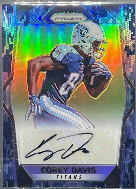 Corey Davis [Camo Prizm] #RA-CD