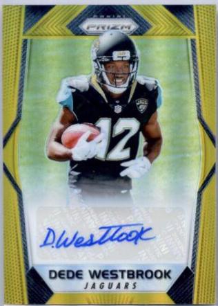 Dede Westbrook [Gold Prizm] #RA-DWB