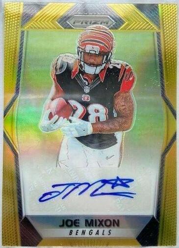 Joe Mixon [Gold Prizm] #RA-JM