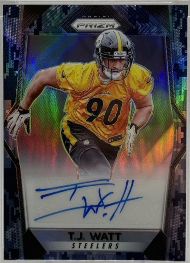 T.J. Watt [Camo Prizm] #RA-TJ