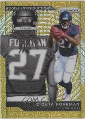 D'Onta Foreman [Gold Mojo] #11