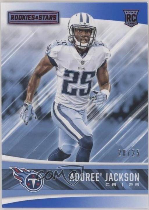 Adoree' Jackson [Red and Blue] #205