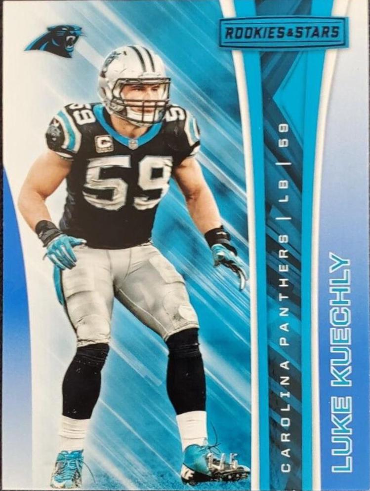 Luke Kuechly [Black and Blue] #64