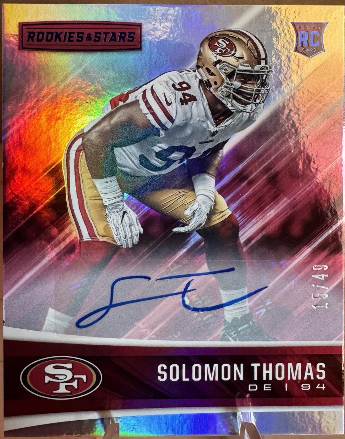 Solomon Thomas [Longevity Signature Blue] #220