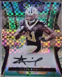 Alvin Kamara [Die Cut Green] #RS-AK