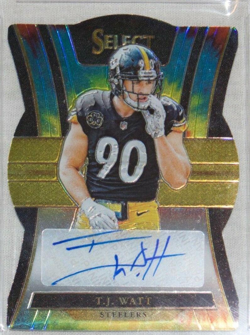 T.J. Watt [Die Cut Tie Dye] #RS-TJ