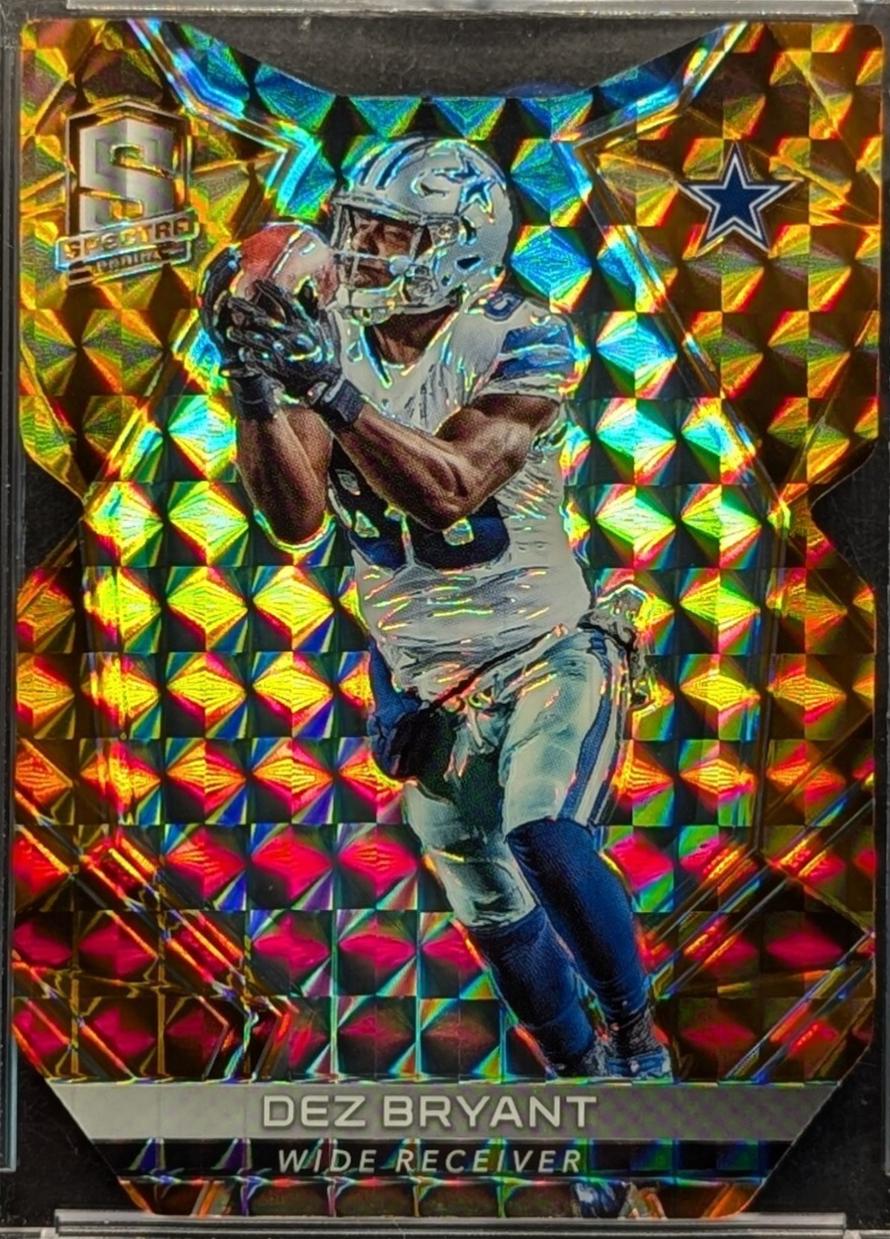 Dez Bryant [Neon Orange Die Cut] #4
