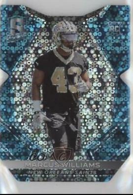 Marcus Williams [Neon Blue Die Cut] #151