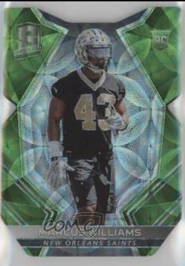 Marcus Williams [Neon Green Die Cut] #151