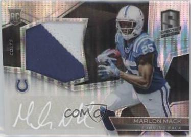 Marlon Mack [Rookie Autograph Patch Neon Black Light] #220