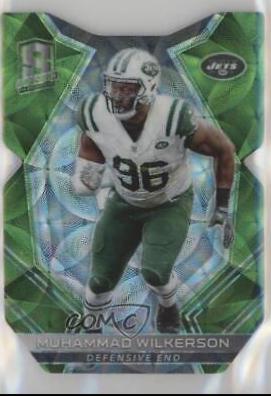 Muhammad Wilkerson [Neon Green Die Cut] #75