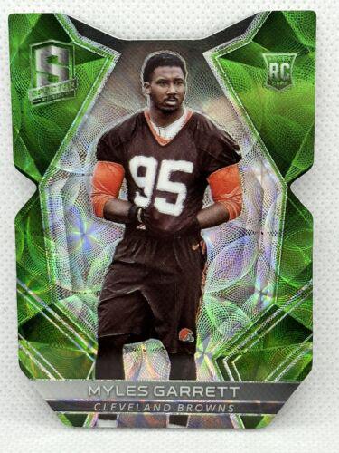 Myles Garrett [Neon Green Die Cut] #141