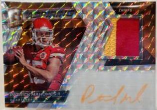 Patrick Mahomes II [Rookie Autograph Patch Neon Orange] #204