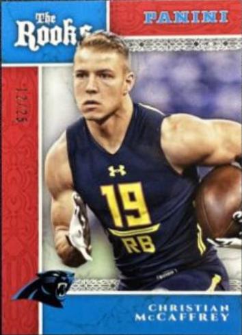 Christian McCaffrey [Red] #RO-CM