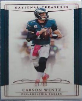 Carson Wentz [Red Jersey Number] #76