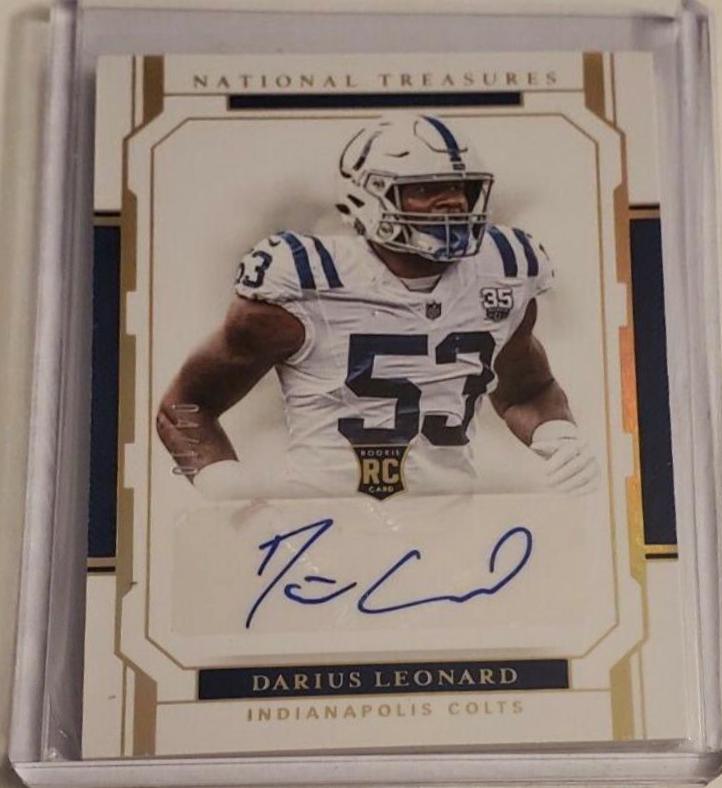 Darius Leonard [Autograph Gold] #147