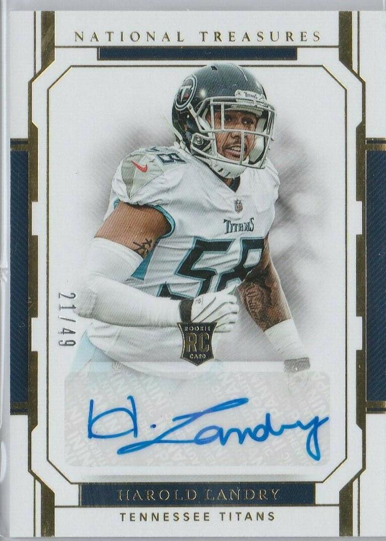 Harold Landry [Autograph Gold] #115