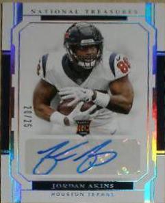 Jordan Akins [Autograph Holo Silver] #133