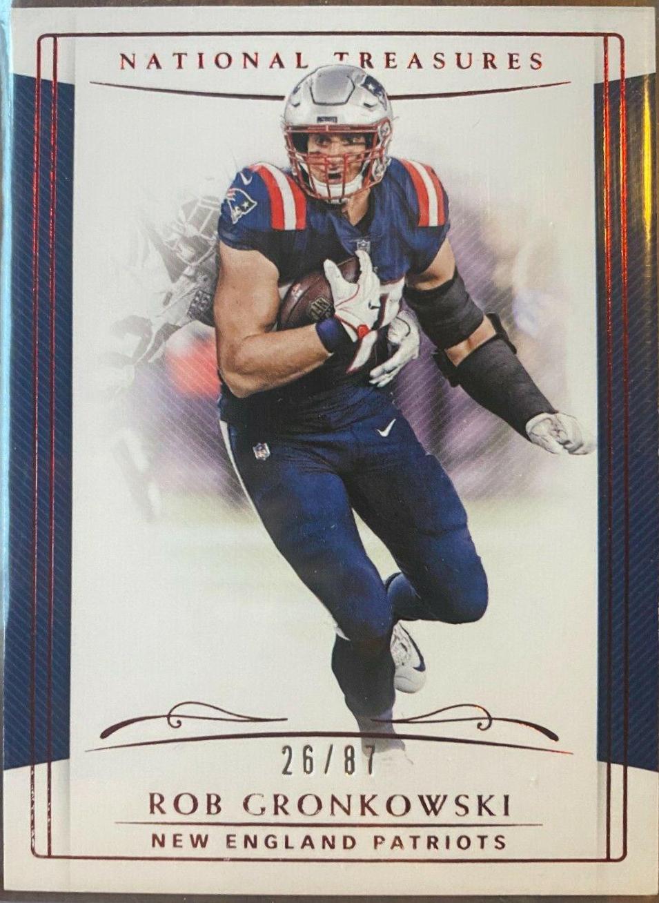 Rob Gronkowski [Red Jersey Number] #61