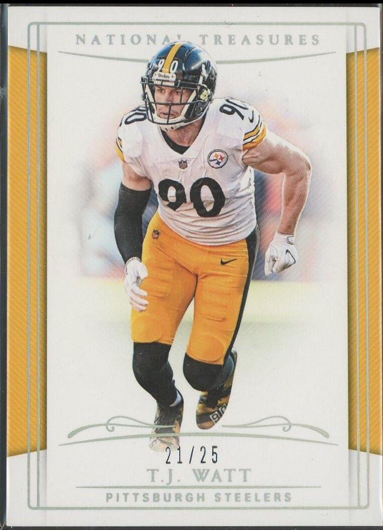 T.J. Watt [Holo Silver] #82