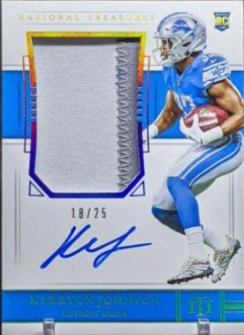 Kerryon Johnson [Holo Silver] #174