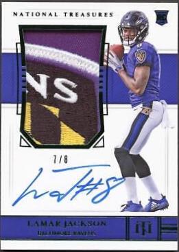 Lamar Jackson [Green Jersey Number] #165
