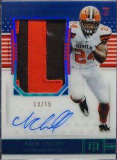 Nick Chubb [Stars and Stripes] #172