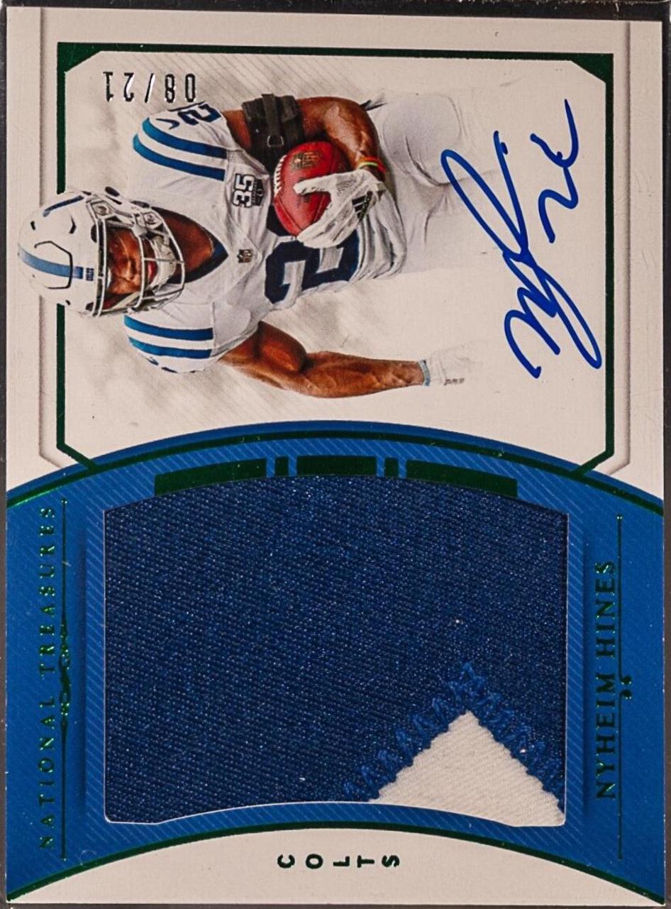 Nyheim Hines [Green Jersey Number] #177