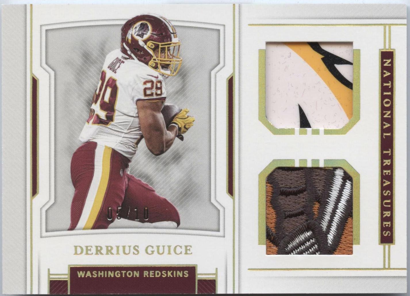 Derrius Guice [Holo Gold]