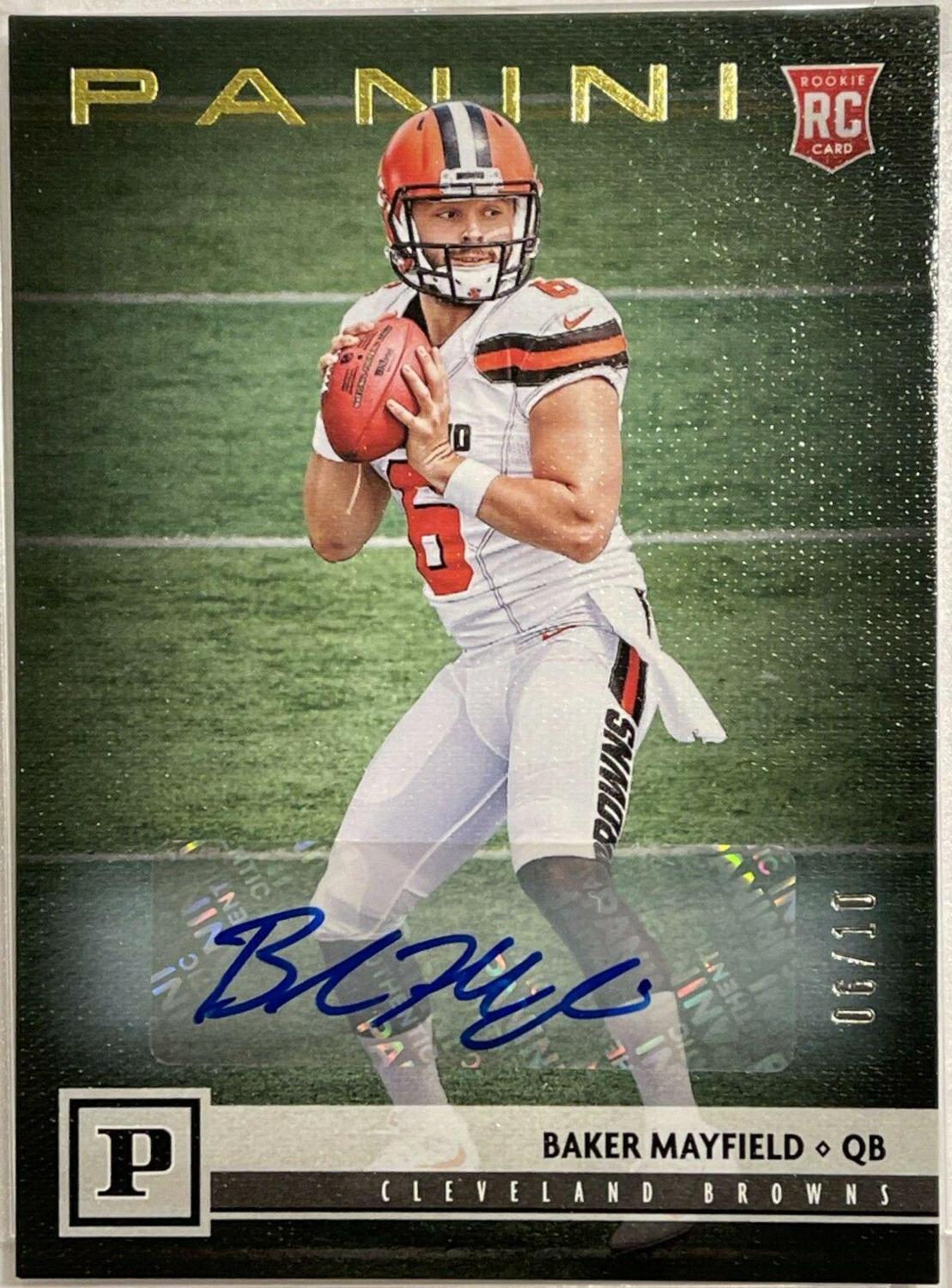 Baker Mayfield [Gold Autograph] #308