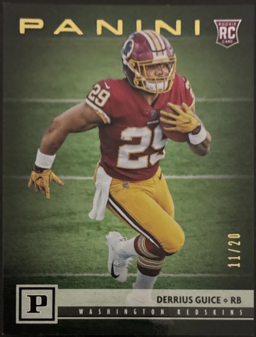 Derrius Guice [Gold] #314