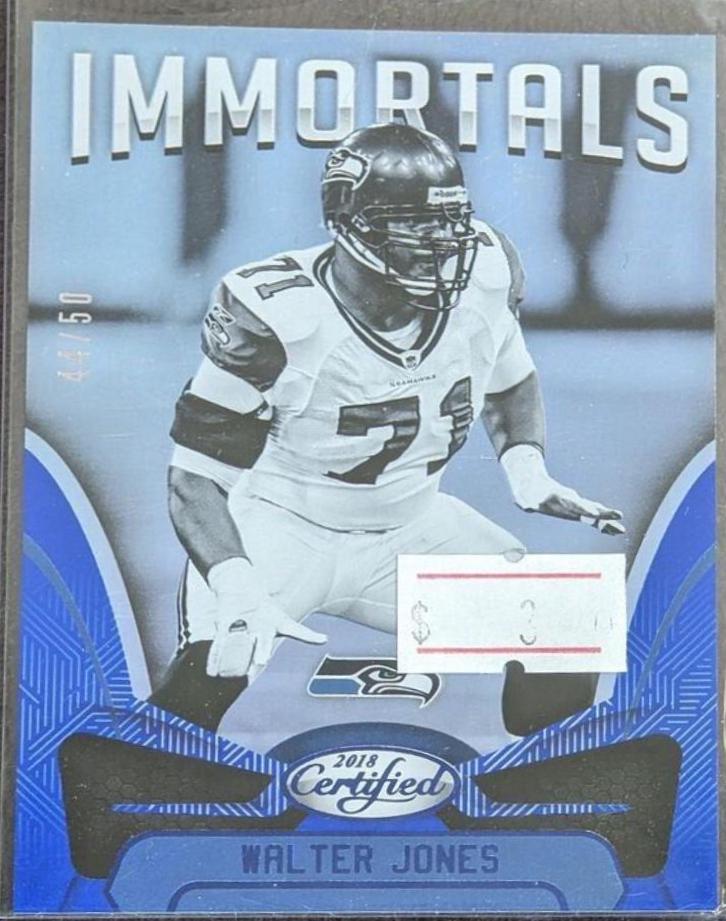 Walter Jones [Blue] #127