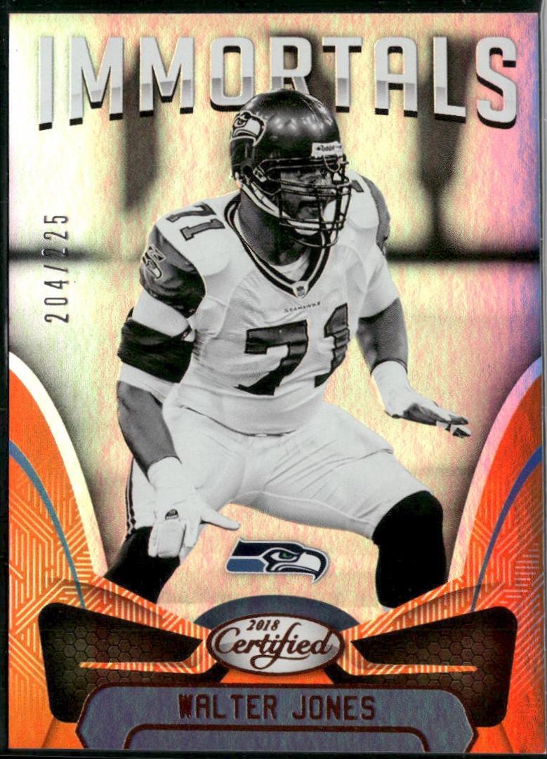 Walter Jones [Orange] #127