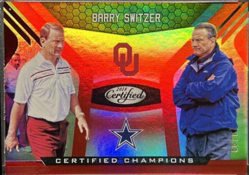 Barry Switzer [Red] #15