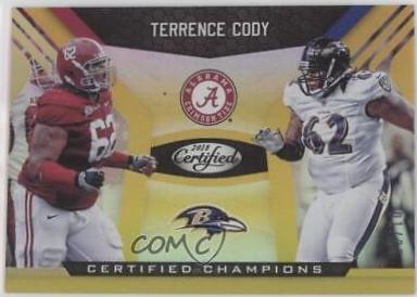 Terrence Cody [Gold] #4