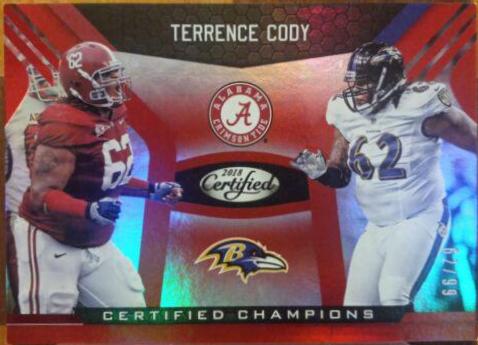 Terrence Cody [Red] #4