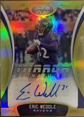 Eric Weddle [Gold] #MS-EW