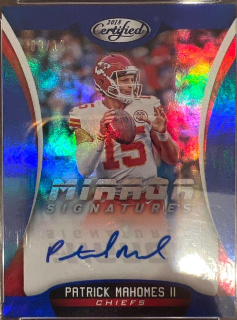 Patrick Mahomes II [Blue] #MS-PM