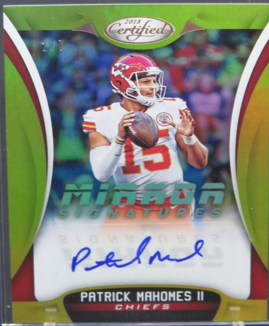 Patrick Mahomes II [Gold] #MS-PM