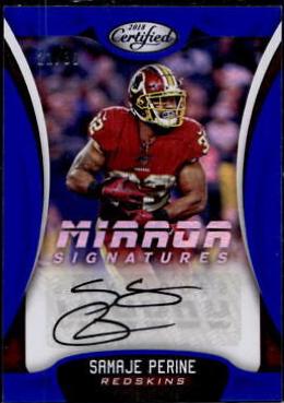 Samaje Perine [Blue] #MS-SP