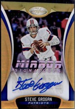 Steve Grogan [Gold] #MS-SG