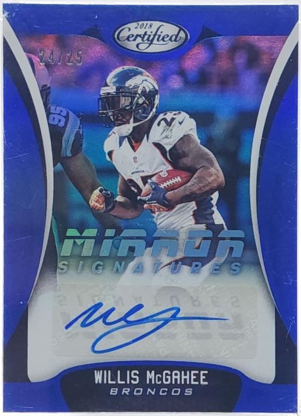 Willis McGahee [Blue] #MS-WM