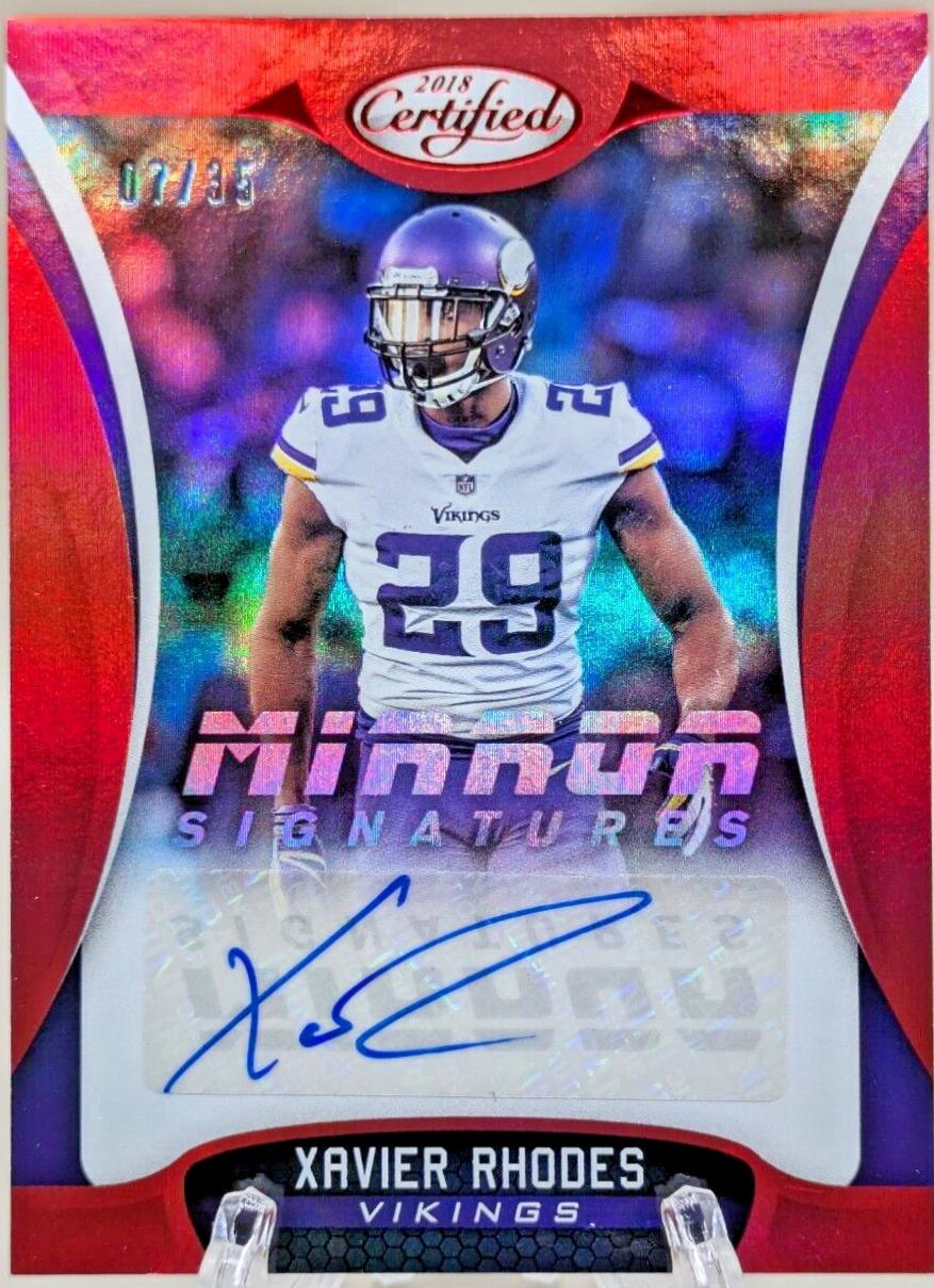 Xavier Rhodes [Red] #MS-XR