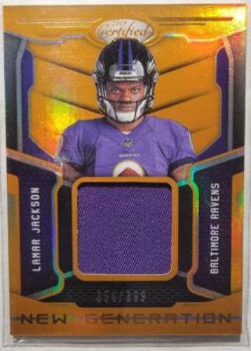 Lamar Jackson [Orange] #3