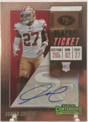 Adrian Colbert [Playoff Ticket] #328