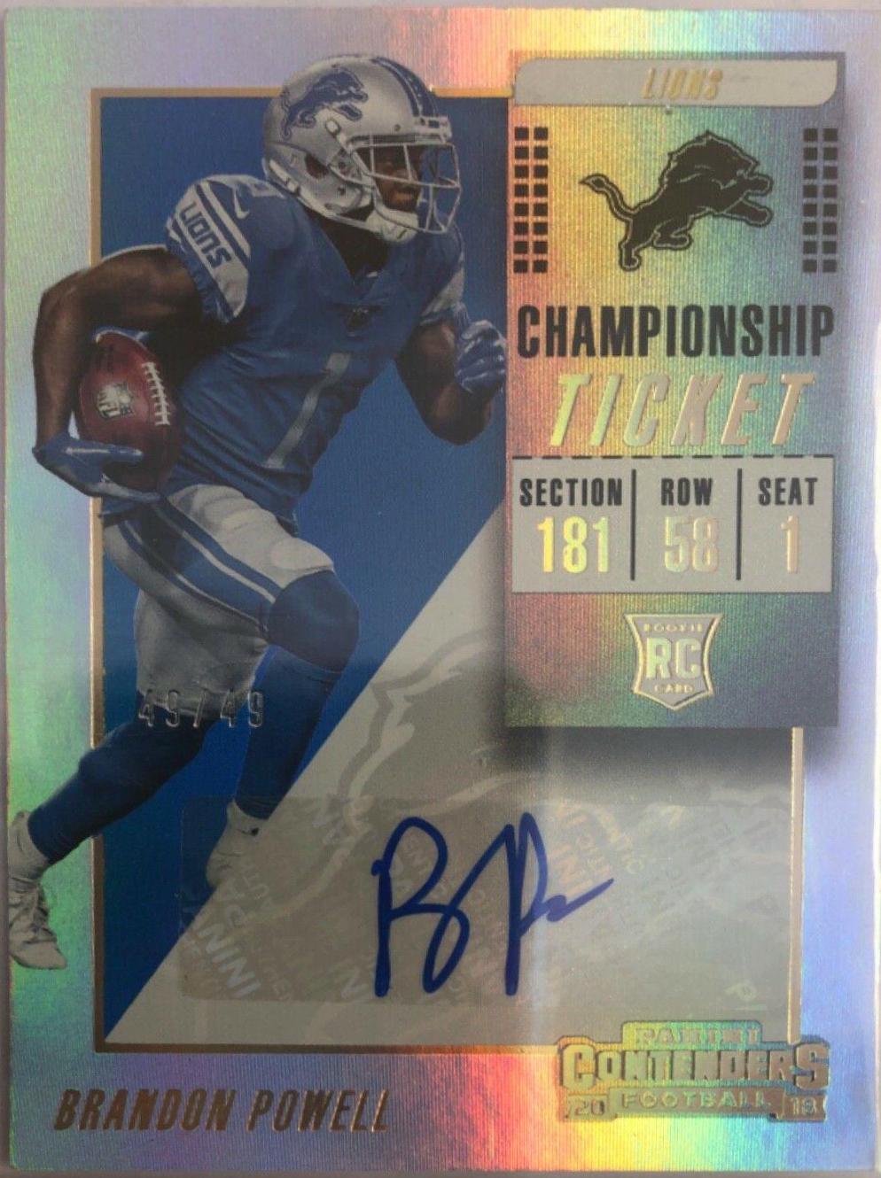 Brandon Powell [Playoff Ticket] #324