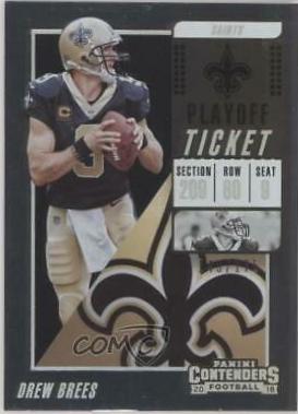Drew Brees [Playoff Ticket] #33
