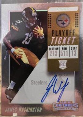 James Washington [Playoff Ticket] #122