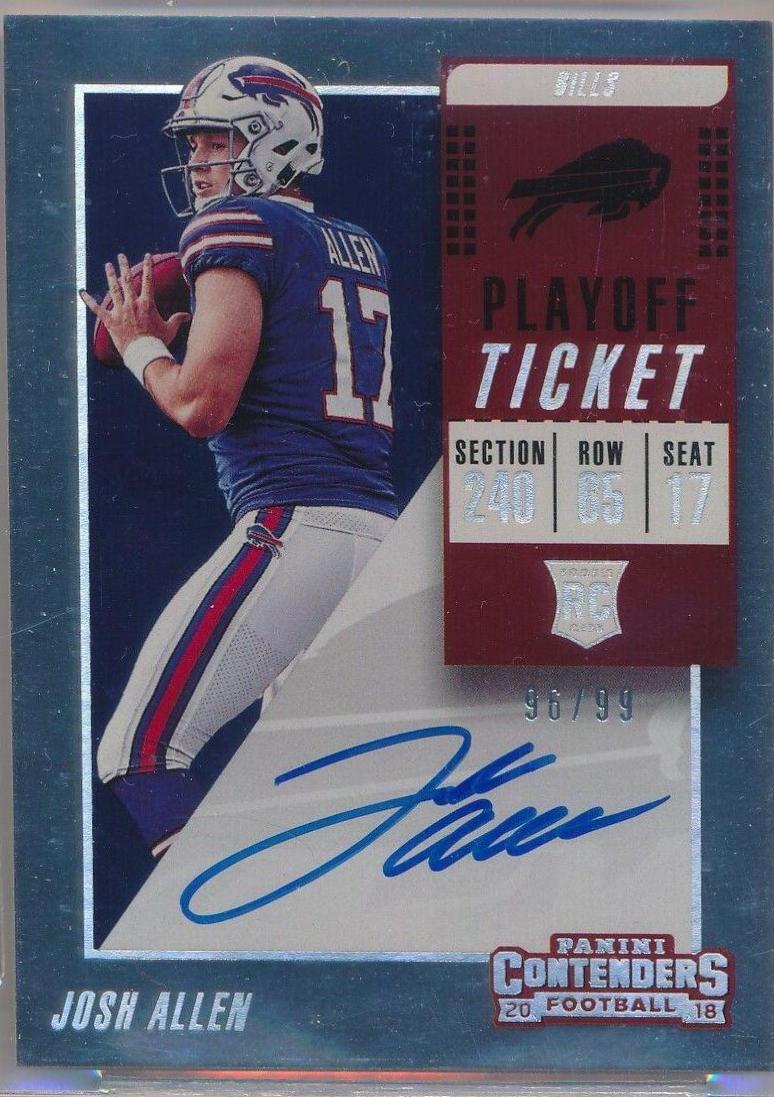 Josh Allen [Playoff Ticket] #105